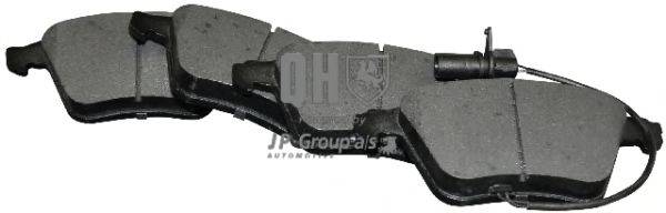 Комплект тормозных колодок, дисковый тормоз JP GROUP 1163608919