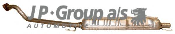 Средний глушитель выхлопных газов JP GROUP 1220502100