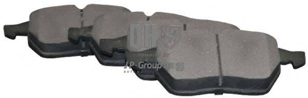 Комплект тормозных колодок, дисковый тормоз JP GROUP 1263601019