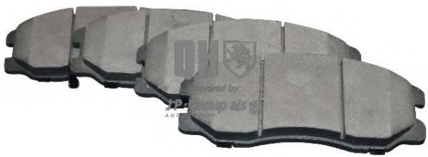 Комплект тормозных колодок, дисковый тормоз JP GROUP 1263602219