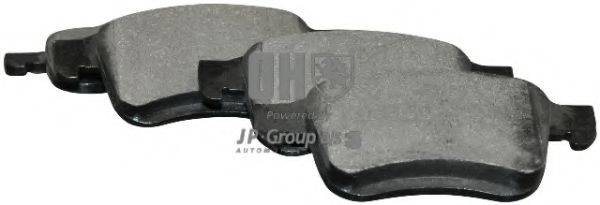 Комплект тормозных колодок, дисковый тормоз JP GROUP 1263604019