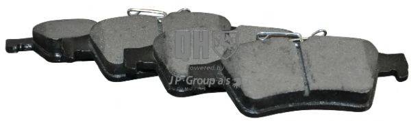 JP GROUP 1263700619 Комплект тормозных колодок, дисковый тормоз