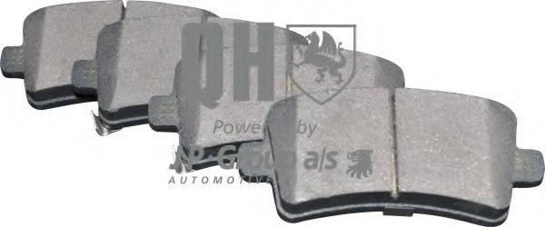 Комплект тормозных колодок, дисковый тормоз JP GROUP 1263701119