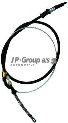 JP GROUP 1270302380 Трос, стояночная тормозная система