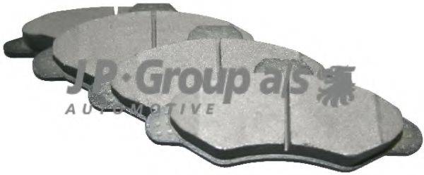 JP GROUP 1563601010 Комплект тормозных колодок, дисковый тормоз