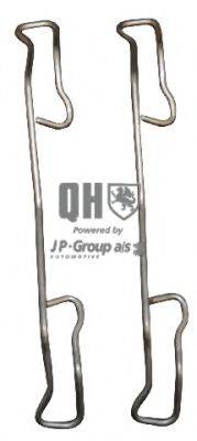 Комплектующие, колодки дискового тормоза JP GROUP 1563650119