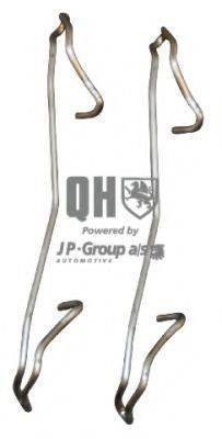 Комплектующие, колодки дискового тормоза JP GROUP 1563650419