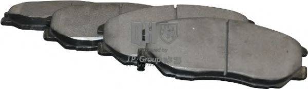 Комплект тормозных колодок, дисковый тормоз JP GROUP 3563600419