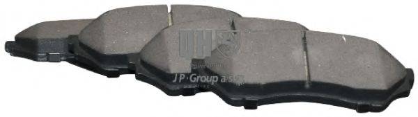 JP GROUP 3863600419 Комплект тормозных колодок, дисковый тормоз