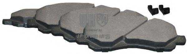 Комплект тормозных колодок, дисковый тормоз JP GROUP 3963600419