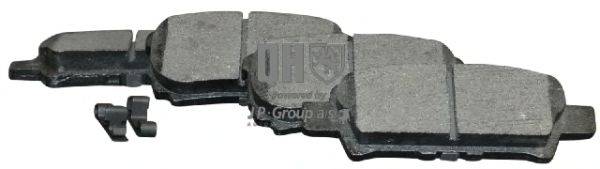 Комплект тормозных колодок, дисковый тормоз JP GROUP 3963700419