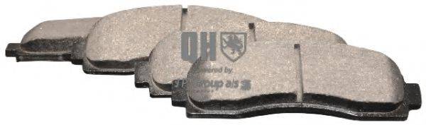 Комплект тормозных колодок, дисковый тормоз JP GROUP 4063601119