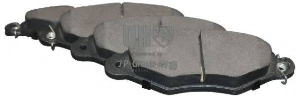Комплект тормозных колодок, дисковый тормоз JP GROUP 4163601619