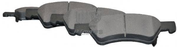 Комплект тормозных колодок, дисковый тормоз JP GROUP 5063600619