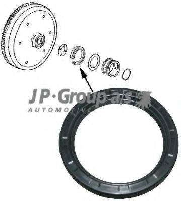 JP GROUP 8119500602 Уплотняющее кольцо, коленчатый вал