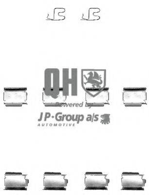JP GROUP 1263650319 Комплектующие, колодки дискового тормоза
