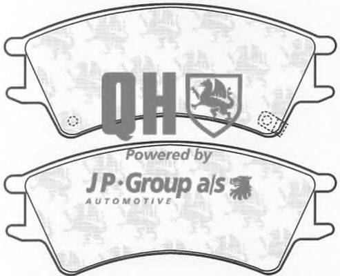 JP GROUP 3563600819 Комплект тормозных колодок, дисковый тормоз