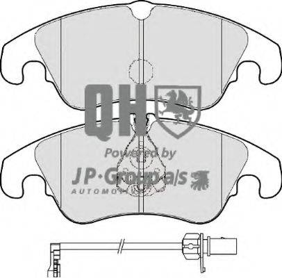 JP GROUP 1163606919 Комплект тормозных колодок, дисковый тормоз