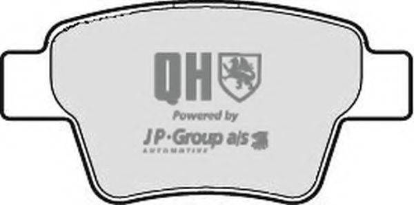 Комплект тормозных колодок, дисковый тормоз JP GROUP 6063600119