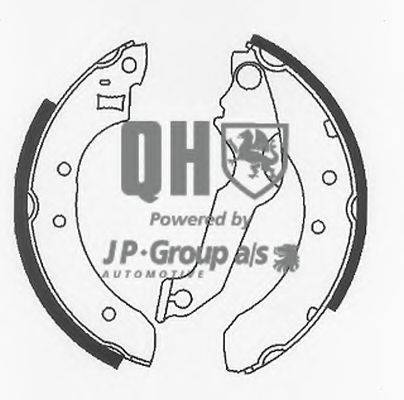 JP GROUP 1563901319 Комплект тормозных колодок