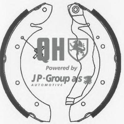 JP GROUP 1463900119 Комплект тормозных колодок