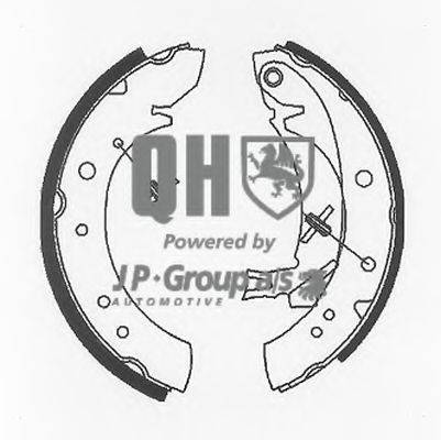 Комплект тормозных колодок JP GROUP 4163900419
