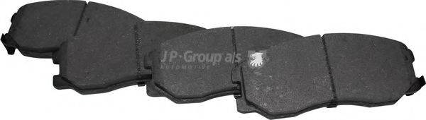 Комплект тормозных колодок, дисковый тормоз JP GROUP 1263604410