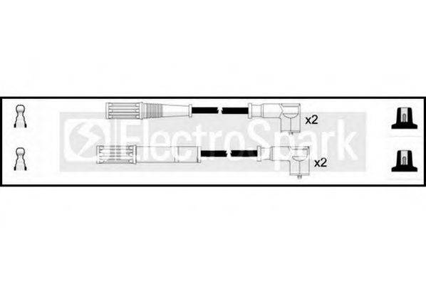 Комплект проводов зажигания STANDARD OEK803