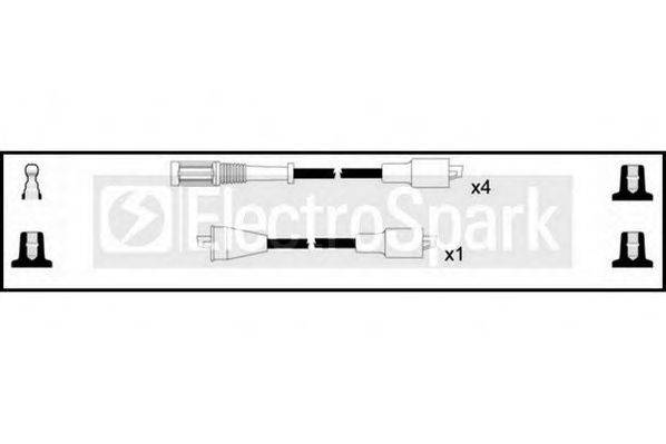 STANDARD OEK219 Комплект проводов зажигания