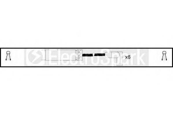 STANDARD OEK711 Комплект проводов зажигания