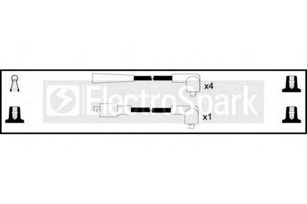 STANDARD OEK012 Комплект проводов зажигания