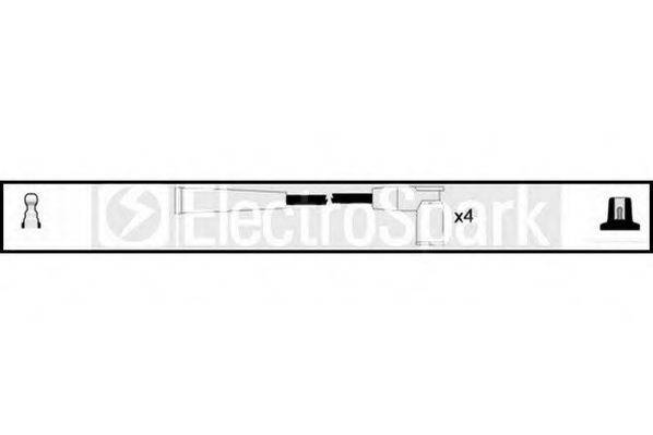 Комплект проводов зажигания STANDARD OEK613