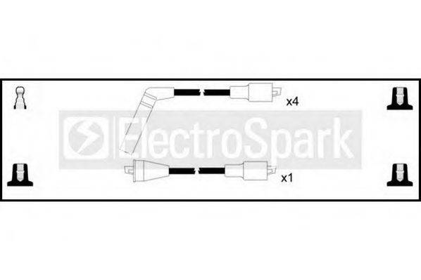 Комплект проводов зажигания STANDARD OEK313