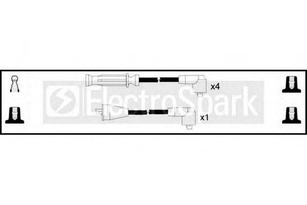 Комплект проводов зажигания STANDARD OEK731