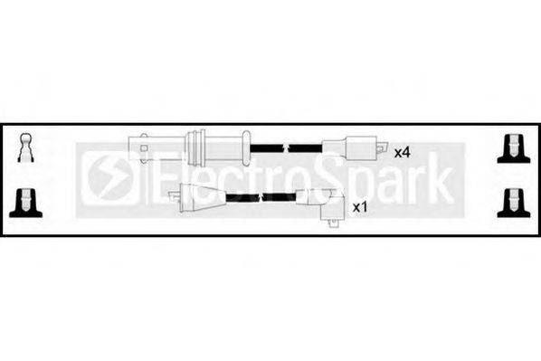 STANDARD OEK609 Комплект проводов зажигания