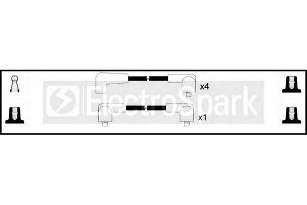 Комплект проводов зажигания STANDARD OEK214