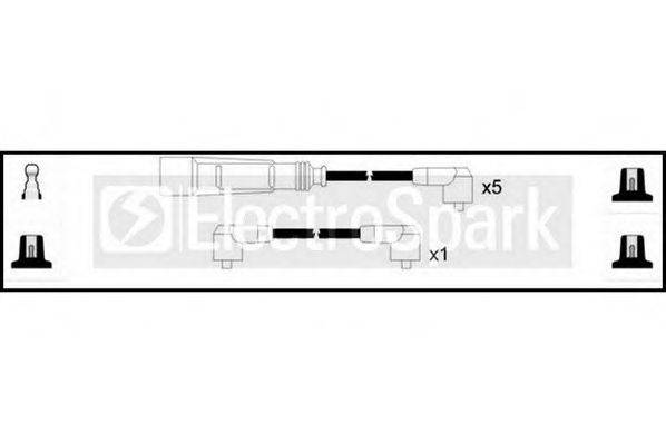 Комплект проводов зажигания STANDARD OEK228