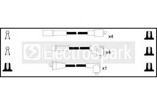 Комплект проводов зажигания STANDARD OEK961