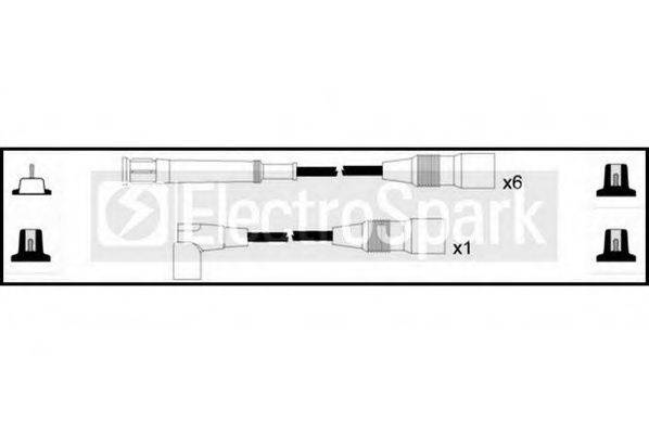 STANDARD OEK153 Комплект проводов зажигания