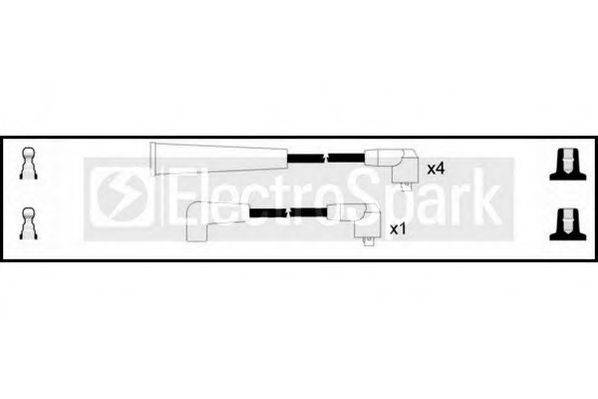 Комплект проводов зажигания STANDARD OEK244