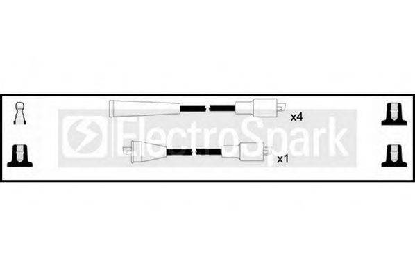 Комплект проводов зажигания STANDARD OEK348