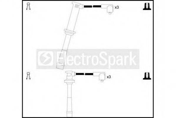 Комплект проводов зажигания STANDARD OEK339