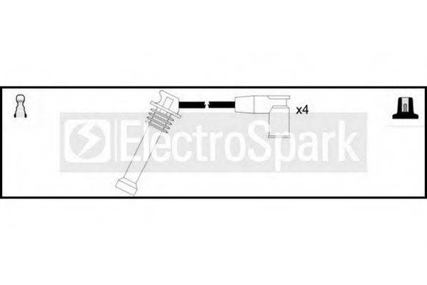 Комплект проводов зажигания STANDARD OEK707