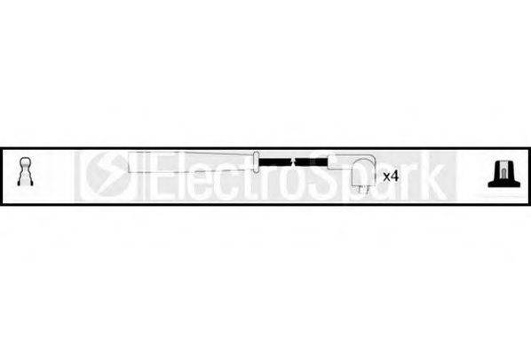 Комплект проводов зажигания STANDARD OEK534