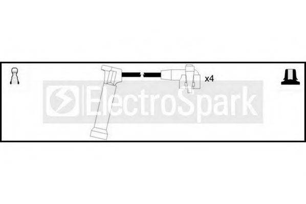 Комплект проводов зажигания STANDARD OEK392