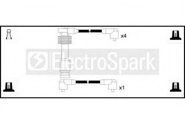 Комплект проводов зажигания STANDARD OEK982