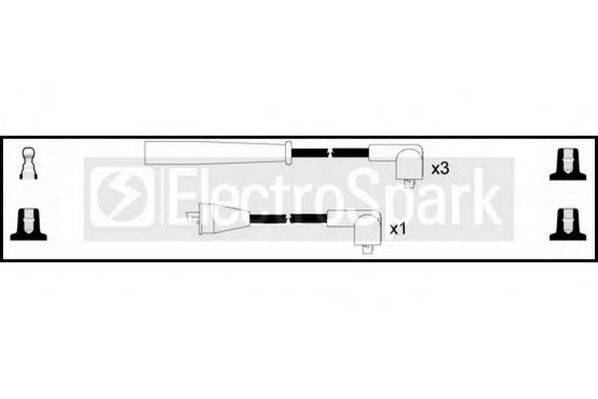 Комплект проводов зажигания STANDARD OEK902