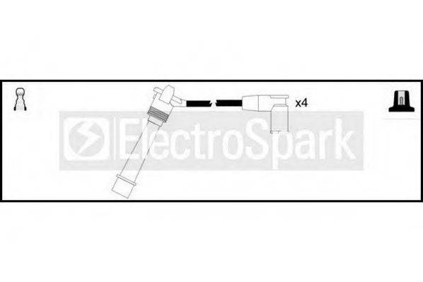 Комплект проводов зажигания STANDARD OEK581