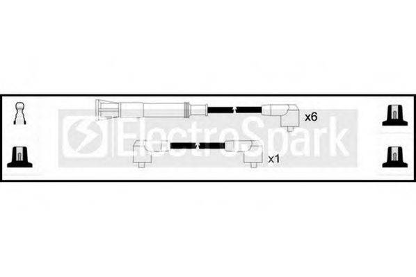 Комплект проводов зажигания STANDARD OEK376