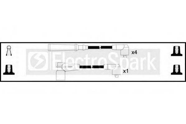Комплект проводов зажигания STANDARD OEK527